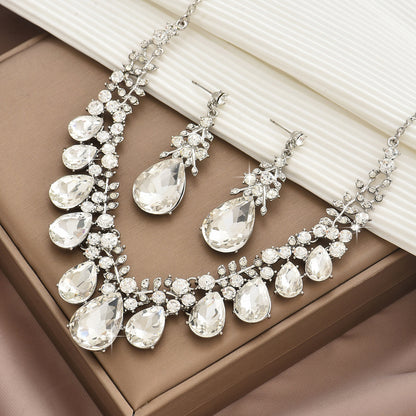 Crystal Jewelry Set, Wedding Necklace, Birthday Party 80826501