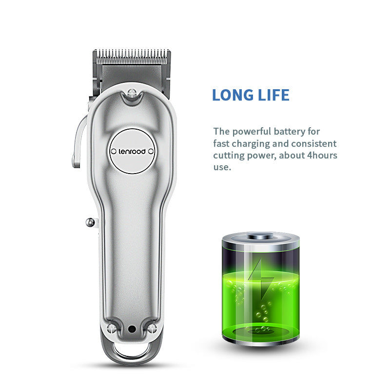 Stainless Steel Hair Blades Trimmer Clippers For Man LR-K6