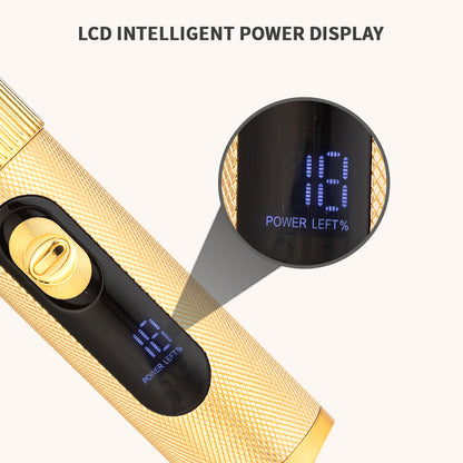 Golden Electric Hair Blades Trimmer Home Haircut Clippers LR-X9