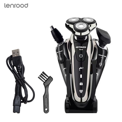 Washable Beard Trimmer Electric Shaver Sideburn Trimmer LR-811