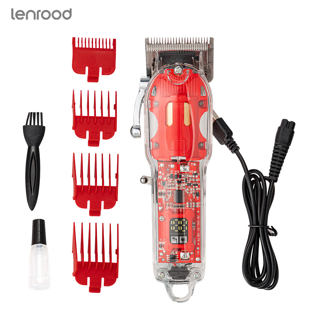 Visible Home Haircut Electric Hair Blades Trimmer Clippers LRJ-100B